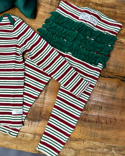 RuffleButts Christmas PJs