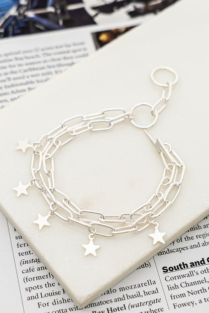 Chunky Chain Star Bracelet