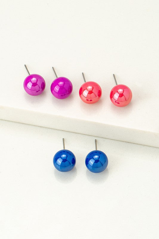 Large Ball Studs