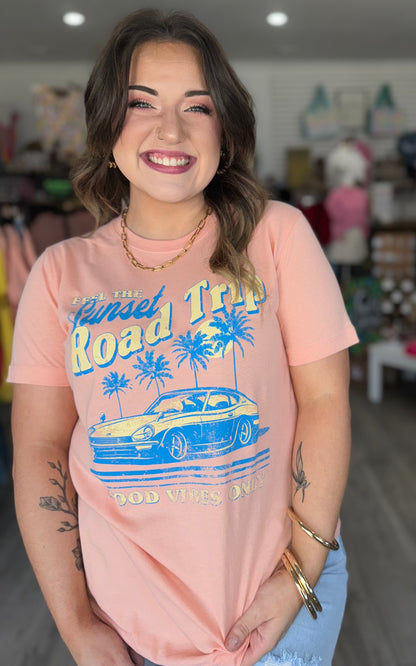 Sunset Road Trip Tee