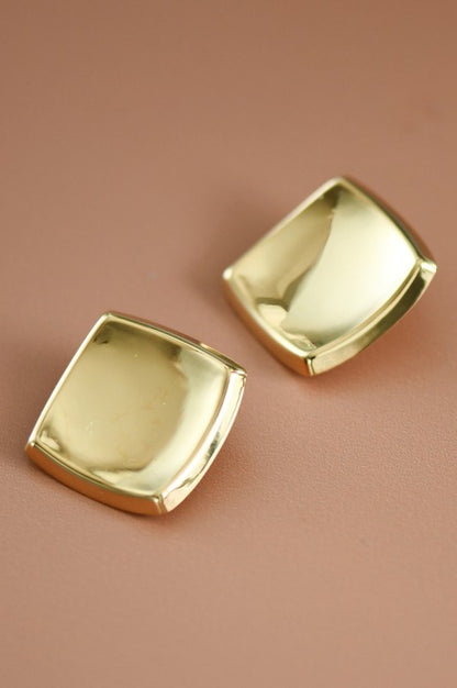 Square Statement Stud