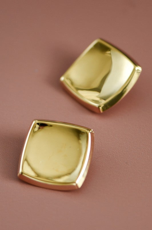 Square Statement Stud