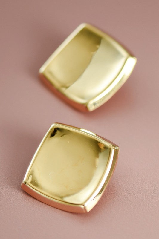 Square Statement Stud