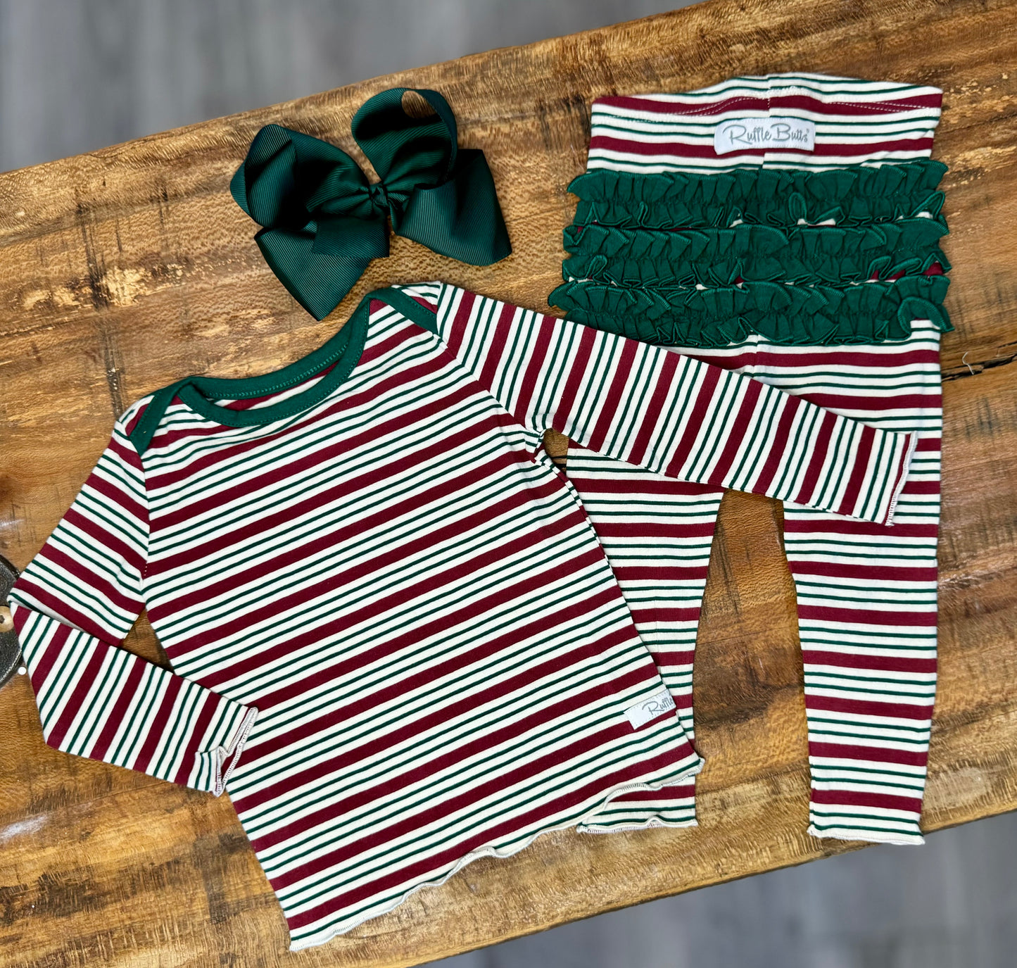 RuffleButts Christmas PJs