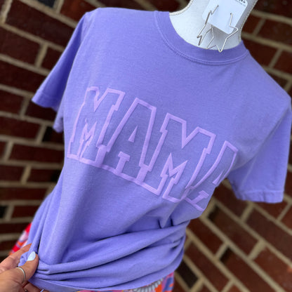 Mama Puff Letter Tee