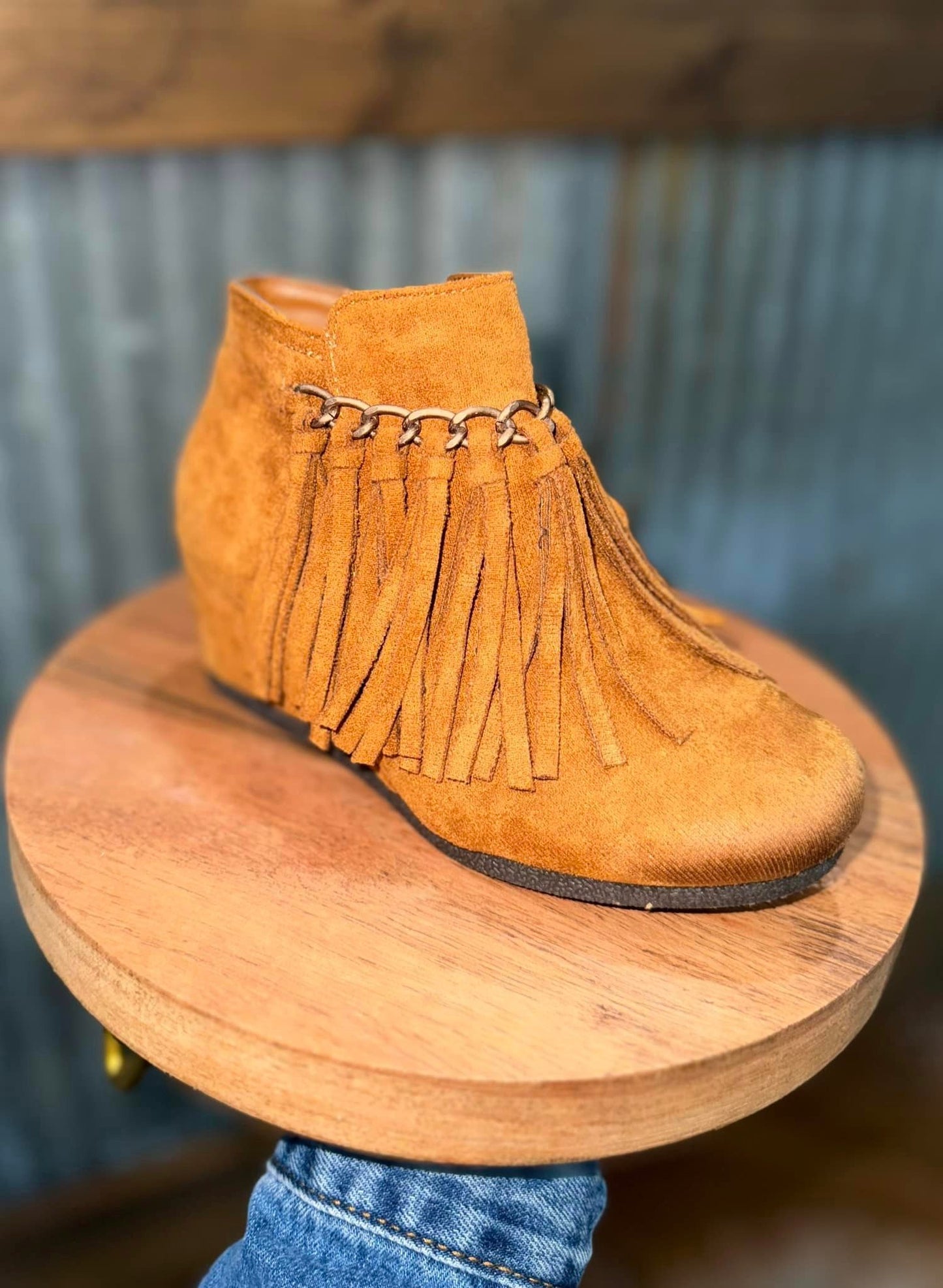 Girls' Wedge Booties