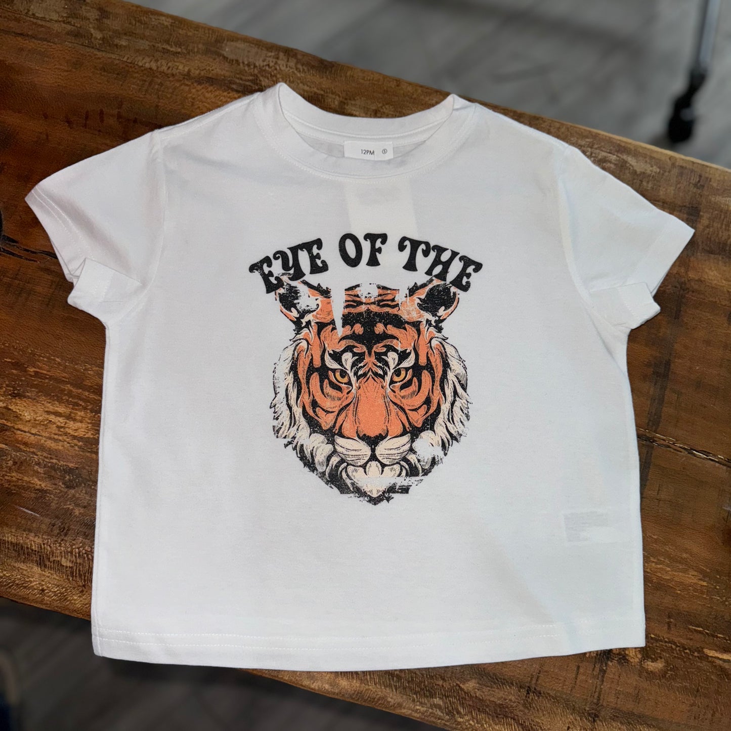 Kids Eye Of The Tiger Graphic Tee