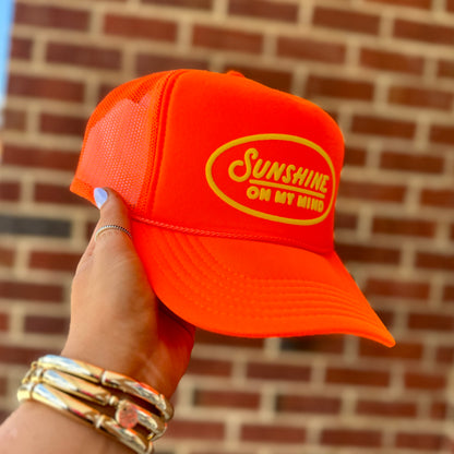 Sunshine On My Mind Trucker Hat