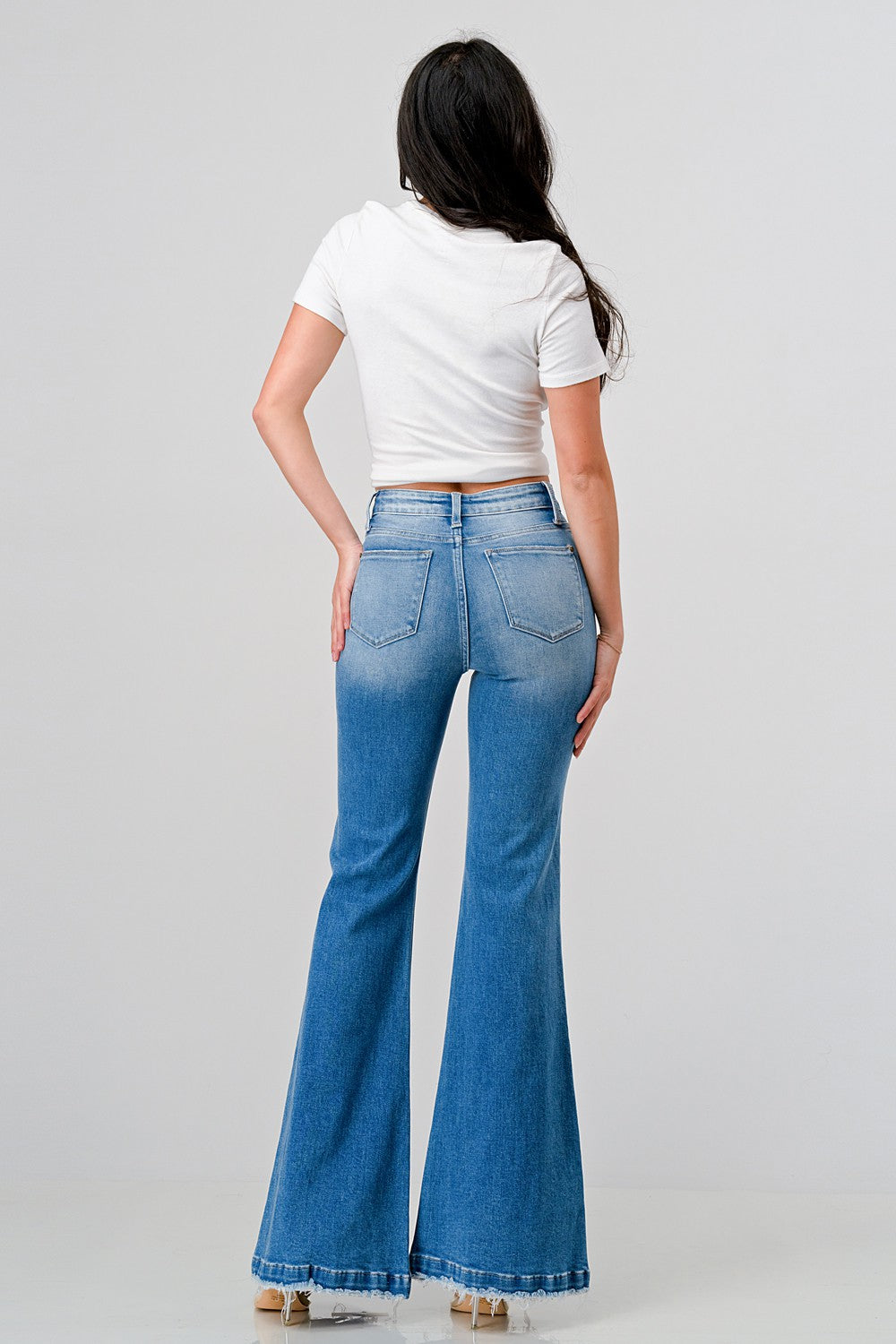 70s Inspired High Rise Flares