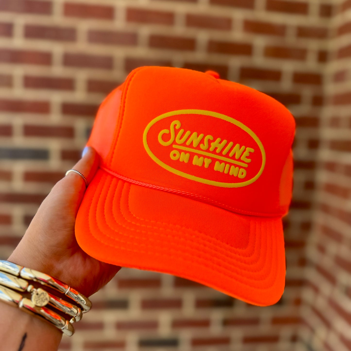 Sunshine On My Mind Trucker Hat