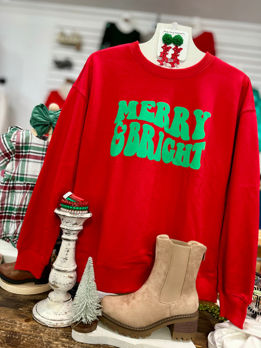 Classic Merry & Bright Sweatshirt