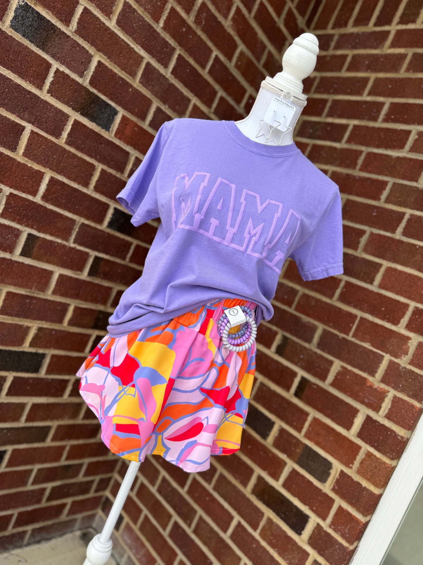 Mama Puff Letter Tee