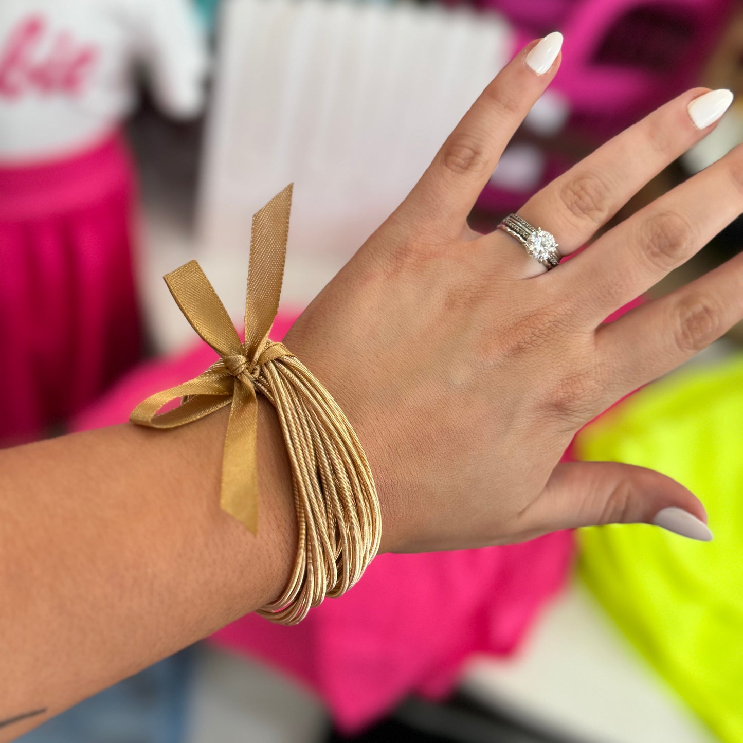 Guitar String Bracelet Stack