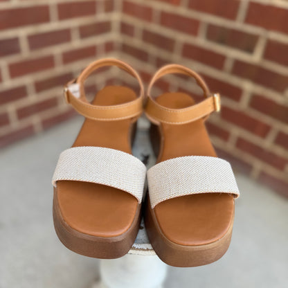 Chipper Wooden Platform Sandal