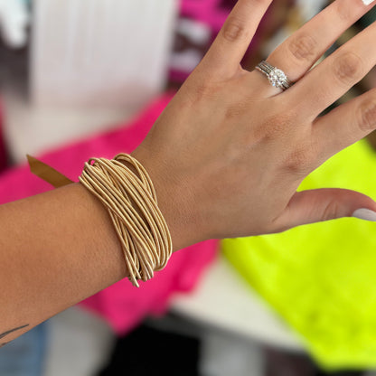 Guitar String Bracelet Stack