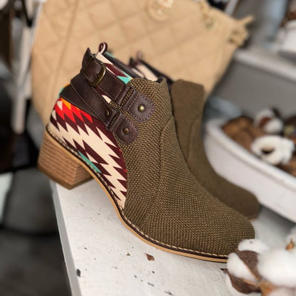 Ally Aztec Bootie