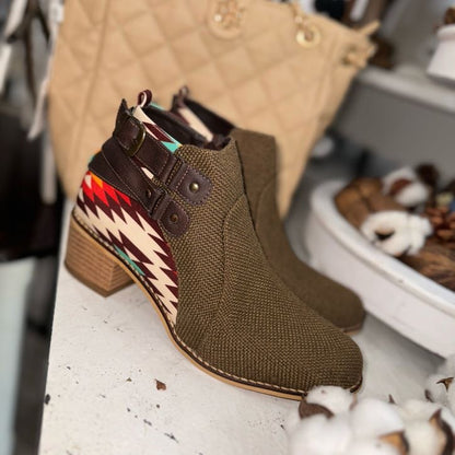 Ally Aztec Bootie