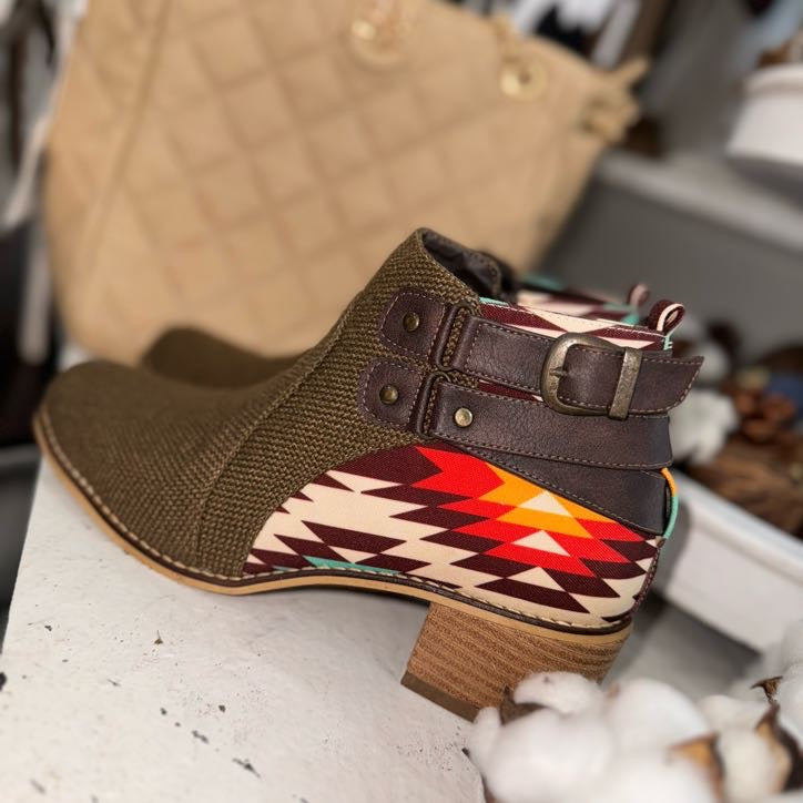 Ally Aztec Bootie