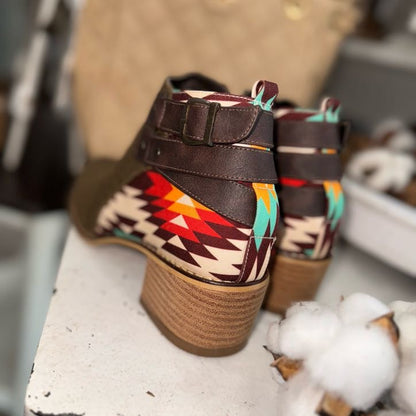 Ally Aztec Bootie