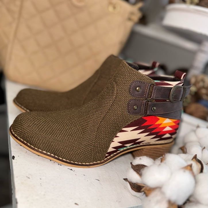 Ally Aztec Bootie